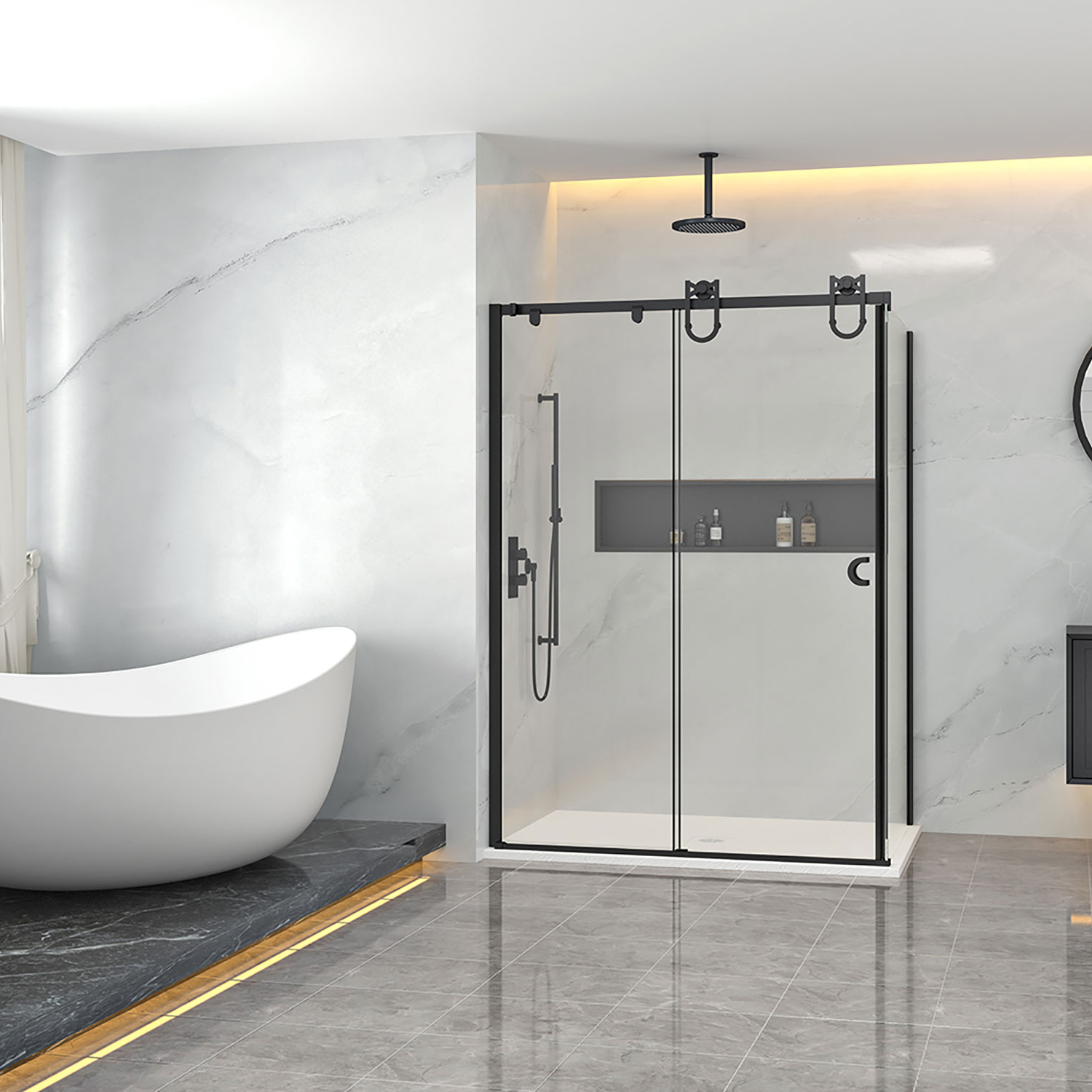 Shower door 48